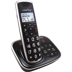 Clarity DECT 6.0 Amplified Bluetooth Cordless Phone With Digital Answering Machine, BT914