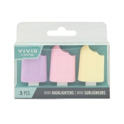 Vivid by Brea Reese Ice Pop Highlighters, 3 pack