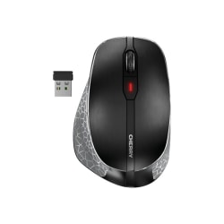 CHERRY MW 8C ERGO Rechargeable Black Wireless Mouse, JW8600US