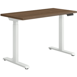 HON® Coordinate 2-Stage Height-Adjustable Writing Desk, 46"W, Pinnacle/Designer White