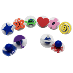 READY 2 LEARN Giant Stampers, Imaginative Play, Set 1, Set Of 10