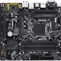 Gigabyte Ultra Durable H370M D3H GSM Desktop Motherboard - Intel Chipset - Socket H4 LGA-1151 - Micro ATX - Core i7 Processor Supported - 64 GB DDR4 SDRAM Maximum RAM - UDIMM, DIMM - 4 x Memory Slots  - HDMI