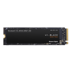 Western Digital WD_BLACK SN750 NVMe SSD, 2TB, Black