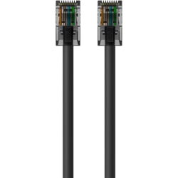 Belkin CAT6 Ethernet Patch Cable, RJ45, M/M - 3ft - Black