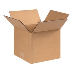 Partners Brand Corrugated Boxes, 8"L x 8"W x 7"H, Kraft, Pack Of 25