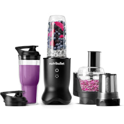 Nutribullet Ultra Plus+ 3-1 Compact Kitchen System, 32 Oz, Satin Black, Total Qty 1