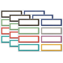 Teacher Created Resources Labels Magnetic Accents, Marquee, 20 Per Pack, Set Of 3 Packs