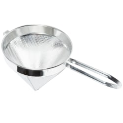 Hoffman Coarse China Cap Strainer, 12", Silver