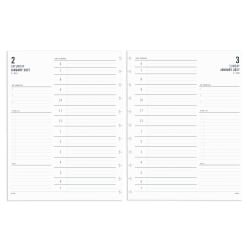 2027 TUL® Discbound Daily Planner Refill Pages, Letter Size, January To December