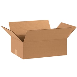 South Coast Paper Corrugated Cartons, 15" x 10" x 5", Kraft, Pack Of 25