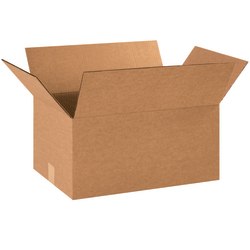 Partners Brand Corrugated Printer's Boxes, 18" x 12" x 9", Kraft, Pack Of 25