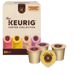 Keurig Coffee Collective Variety Pack Single-Serve K-Cup Pods, 20 Count