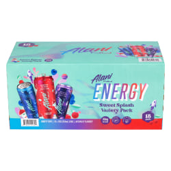 Alani Nu Energy Sweet Splash Variety Pack, 12 Oz, Pack Of 18 Drinks