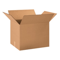 Partners Brand Corrugated Boxes, 20" x 15" x 15", Kraft, Pack Of 20