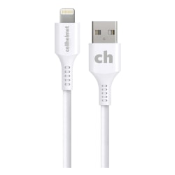 cellhelmet® Charge And Sync USB-A To Lightning® Round Cable, 3', White