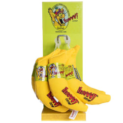 Yeowww! Ducky World Banana Stand, 7", Yellow, Set Of 12 Toys