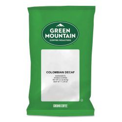 Green Mountain Coffee® Colombian Decaf Coffee Fraction Packs, 2.2 Oz, Case Of 50 Packs