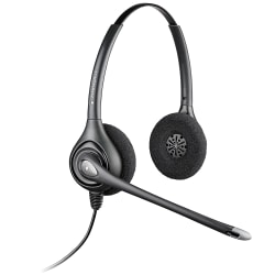 Plantronics® SupraPlus® HW261N Binaural Wideband Headset