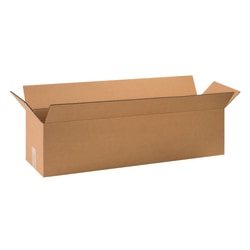Partners Brand Long Corrugated Boxes, 32" x 8" x 8", Kraft, Pack Of 25
