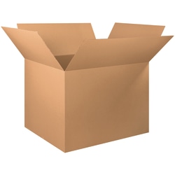 Partners Brand Corrugated Boxes, 48" x 40" x 36", Kraft, Pack Of 5