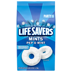 Mars Lifesavers Pep-O-Mint Breath Mints Hard Candy, 44.93 Oz