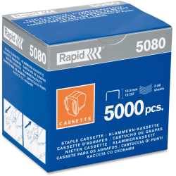 Rapid® 5080 Staple Refill Cartridge, 1/8", Cartridge Of 5000