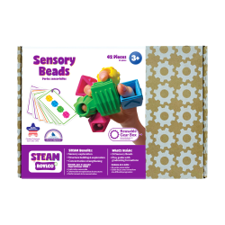 Roylco STEAM Sensory Beads And Play Guide, Multicolor, Grade K To 3