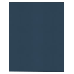 Office Depot® Brand 2-Pocket Textured Paper Folders, Dark Blue, Pack Of 25
