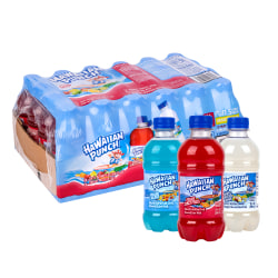 Hawaiian Punch Red White And Blue Variety Pack Bottles, 10 Oz, Pack Of 24 Bottles