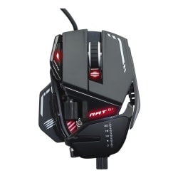 Mad Catz The Authentic R.A.T. 8+ - Mouse - optical - 11 buttons - wired - USB - black