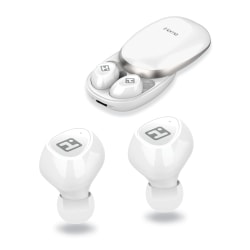 iHome TCH AX-38 Slider True Wireless Bluetooth® In-Ear Earbuds, White
