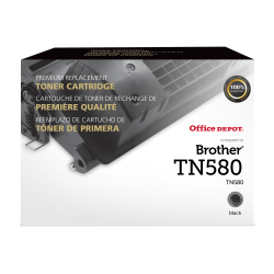 Office Depot® Remanufactured Black High Yield Toner Cartridge Replacement For Brother® TN580, ODTN580