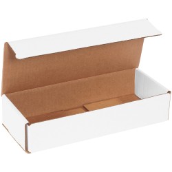 Office Depot® Brand White Corrugated Mailers, 10" x 4" x 2",, Pack Of 50