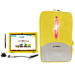 Linsay F10IPS Tablet, 10.1" Screen, 2GB Memory, 64GB Storage, Android 13, Kids Yellow LED