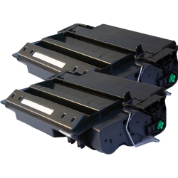 M&A Global Cartridges Remanufactured Hi Yield 2-Pack Black Laser Toner for HP 51X (Q7551X CMA). Hi Page Yield up to 13,000 each