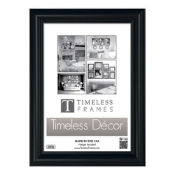 Timeless Frames® Boca Wall Frame, 8" x 10", Black