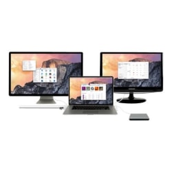 LandingZone Dock - Port replicator - HDMI, Mini DP - for Apple MacBook Pro with Retina display (13.3 in)