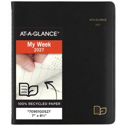 AT-A-GLANCE® Recycled Weekly Monthly Appointment Books, 70951G0527