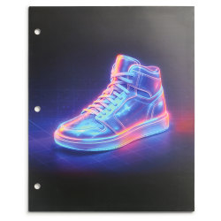 Eccolo BTS 2-Pocket Folder, 8-1/2" x 11", Sneaker