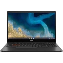 Asus Laptop Enterprise Flip CM5 Laptop, 15.6" Touchscreen, AMD Ryzen 3, Chrome OS, 4GB Memory, 64GB eMMC Storage, Mineral Gray