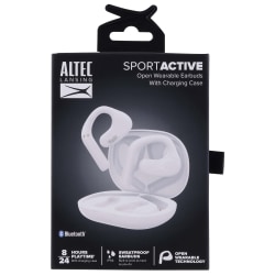 Altec Lansing Sport Active OWS Earbuds, White, MZX1020