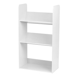 IRIS 2-Tier Storage Shelf With Footboard, White