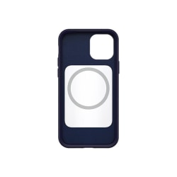 OtterBox Symmetry Series+ - Back cover for cell phone - with MagSafe - polycarbonate, synthetic rubber - navy captain blue - for Apple iPhone 12, 12 Pro