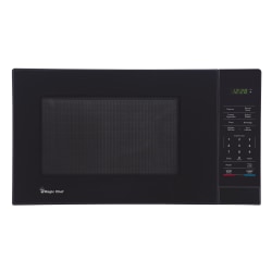 Magic Chef MC110MB 1.1 Cu. Ft. 1,000W Digital Touch Countertop Microwave, Black