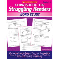 Scholastic Extra Practice For Struggling Readers: Word Study