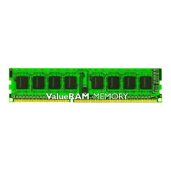 Kingston ValueRAM - DDR3 - module - 4 GB - DIMM 240-pin - 1600 MHz / PC3-12800 - CL11 - 1.5 V - unbuffered - non-ECC