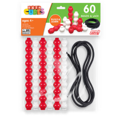 Junior Learning 60 Bead Cubes And Laces