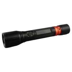 Dorcy® Ultra HD Series™ LED 2,000-Lumen Hybrid AA/Rechargeable Aluminum Flashlight with 3 Modes & Up to 1,312-ft. Beam, Black, 41-4396