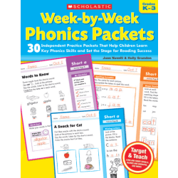 Scholastic Week-By-Week Phonics Packets