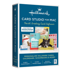 Avanquest Software Hallmark Card Studio, Version 22, Mac Compatible, ESD